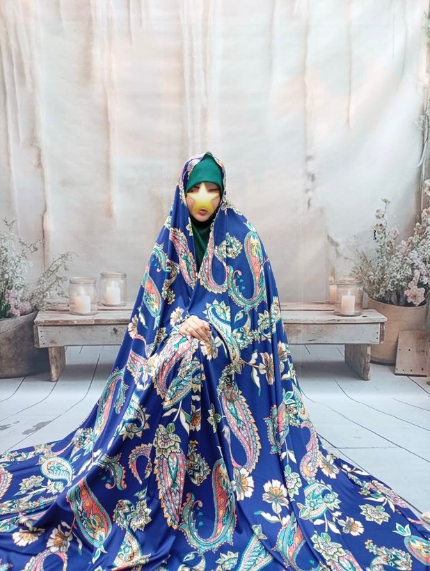 پارچه چادری سیلک طرح بتهجقه