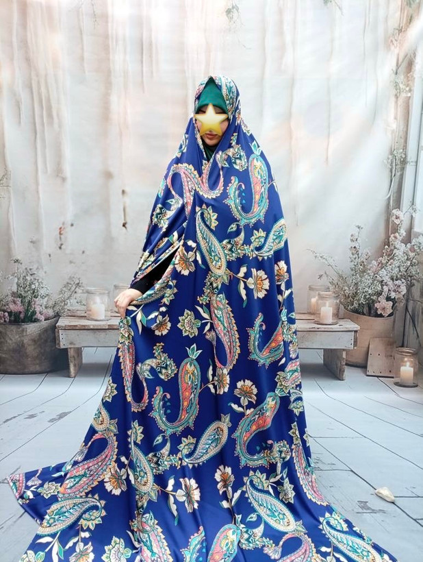 پارچه چادری سیلک طرح بتهجقه